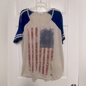 2X plus size casual top, loungewear